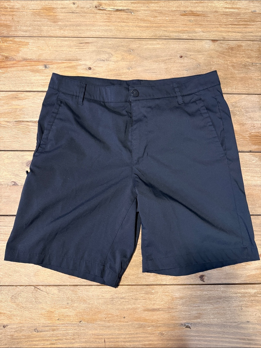 all in motion Black Flat-Front Men's Shorts